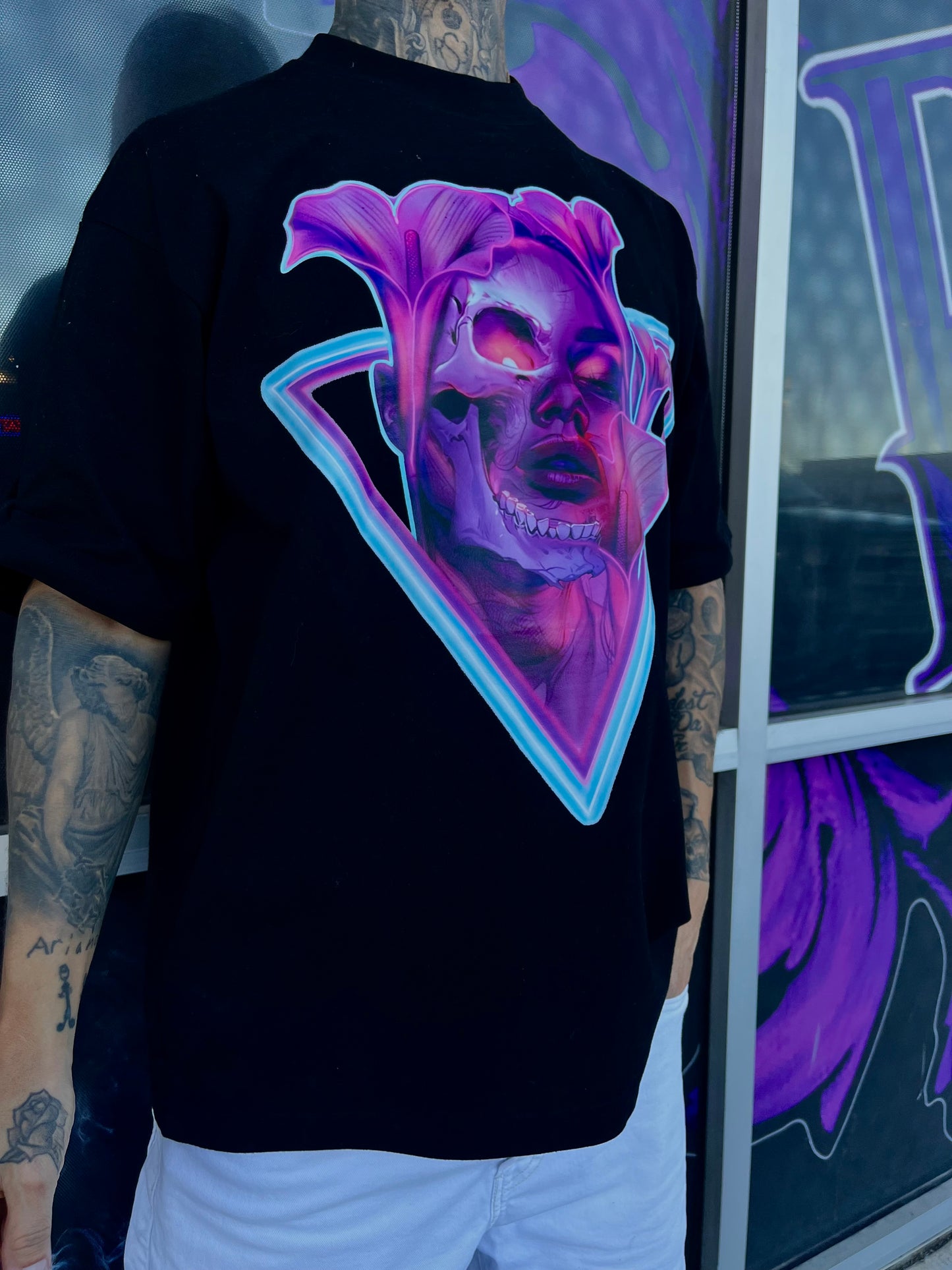 Neon Nightlife Premium Heavyweight Tee
